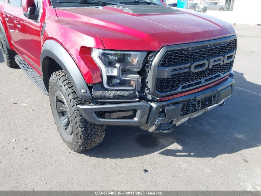 2018 FORD F-150 RAPTOR - 1FTFW1RG7JFC14478