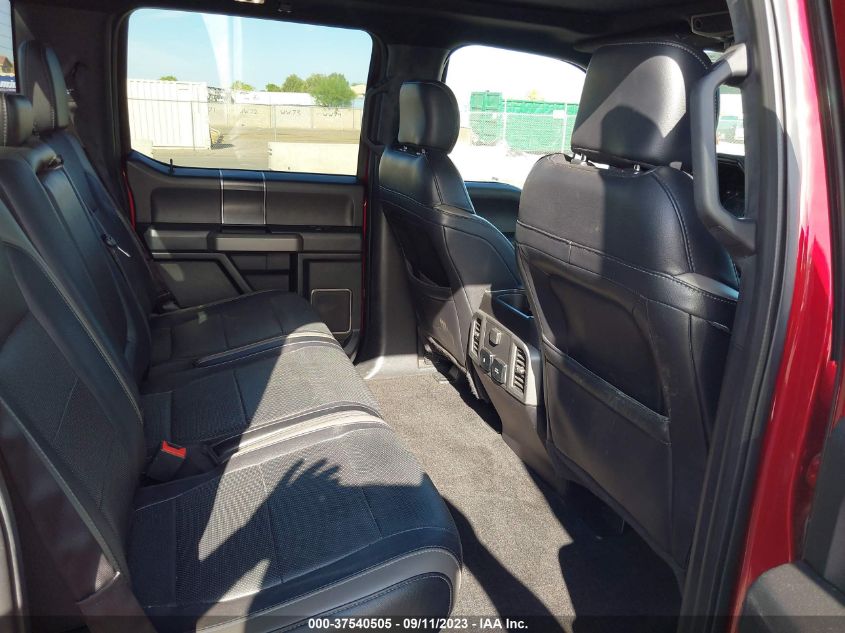 2018 FORD F-150 RAPTOR - 1FTFW1RG7JFC14478