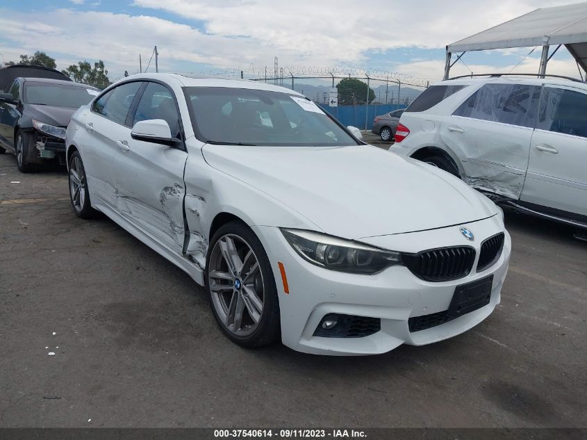 VIN WBA4J1C54KBM16486 BMW 4 Series 430I 2019