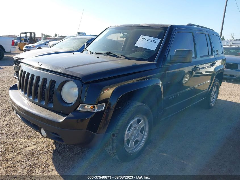 2013 JEEP PATRIOT SPORT - 1C4NJPBA5DD210934