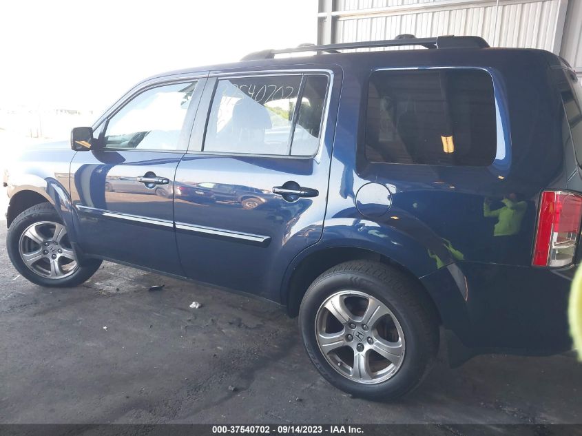 2014 HONDA PILOT EX-L - 5FNYF4H51EB007721