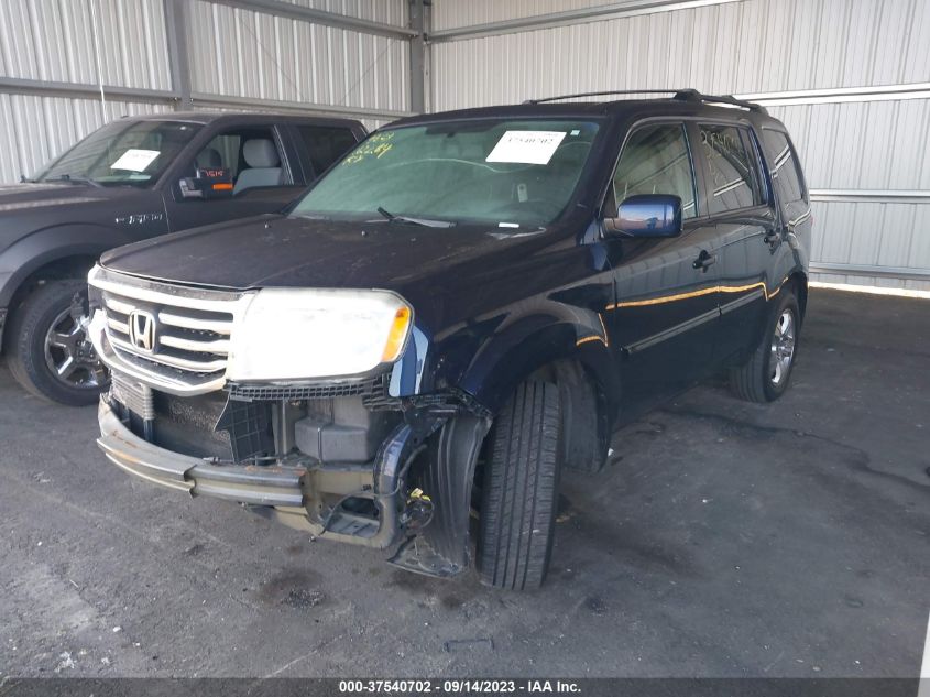 2014 HONDA PILOT EX-L - 5FNYF4H51EB007721