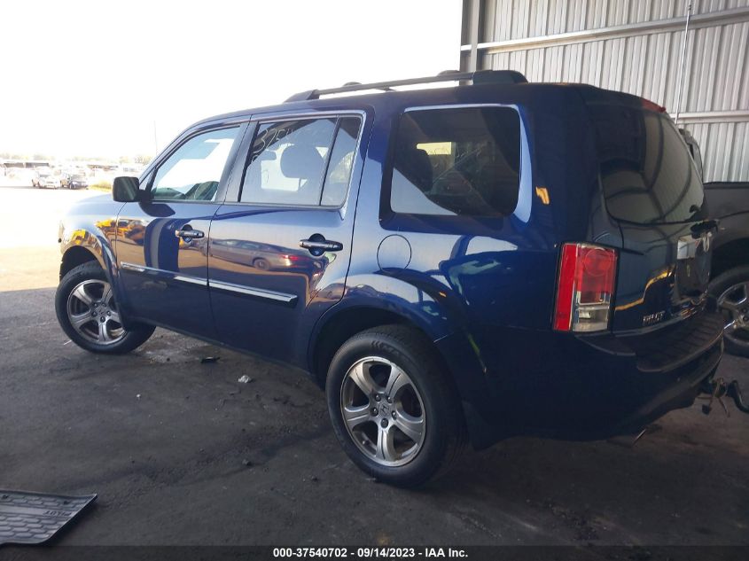 2014 HONDA PILOT EX-L - 5FNYF4H51EB007721
