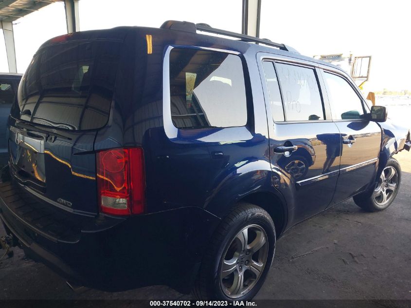 2014 HONDA PILOT EX-L - 5FNYF4H51EB007721