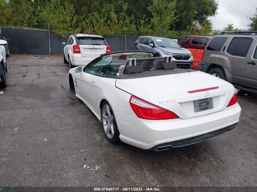 2013 MERCEDES-BENZ SL-CLASS SL 550 WDDJK7DA9DF005569