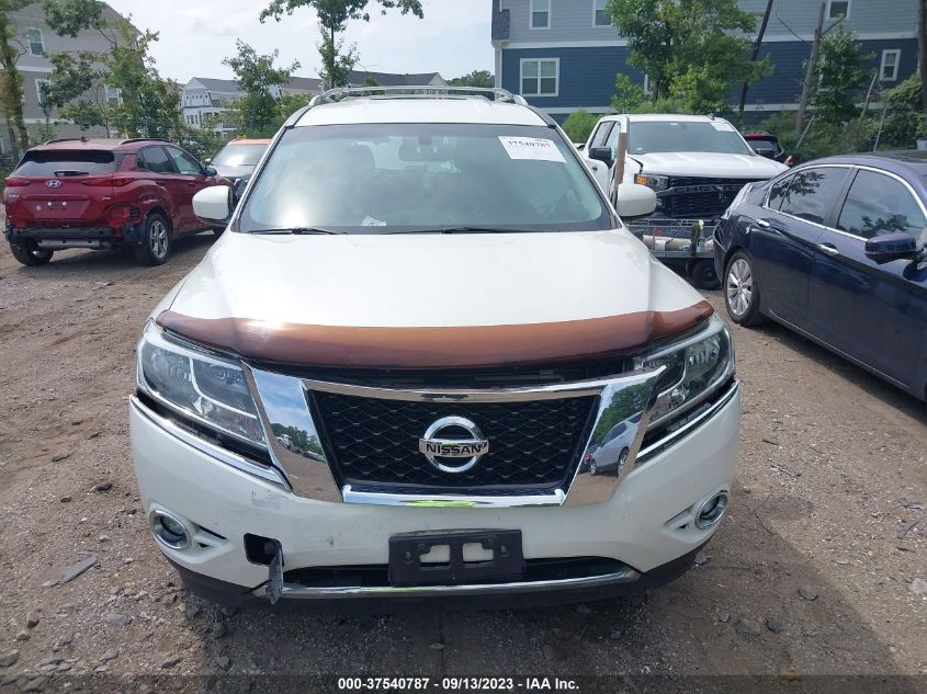 2014 NISSAN PATHFINDER SL - 5N1AR2MM4EC679923