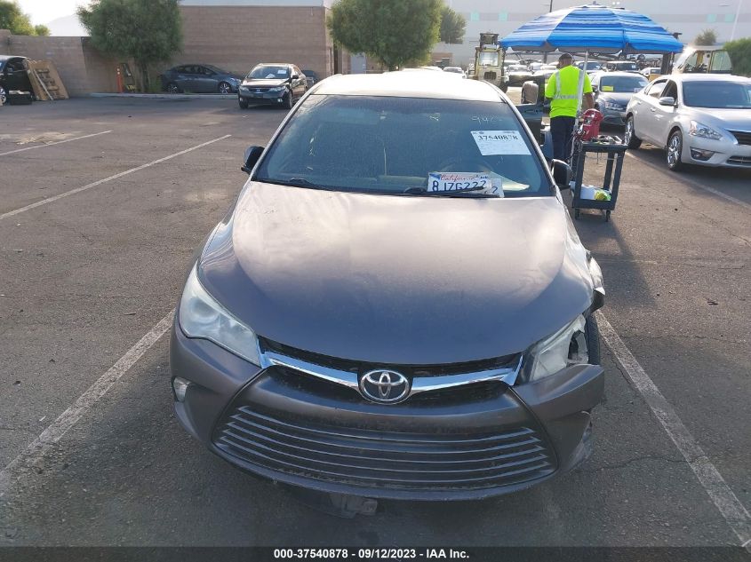 2015 TOYOTA CAMRY XLE - 4T4BF1FK4FR499460