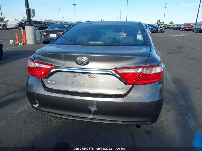 2015 TOYOTA CAMRY XLE - 4T4BF1FK4FR499460