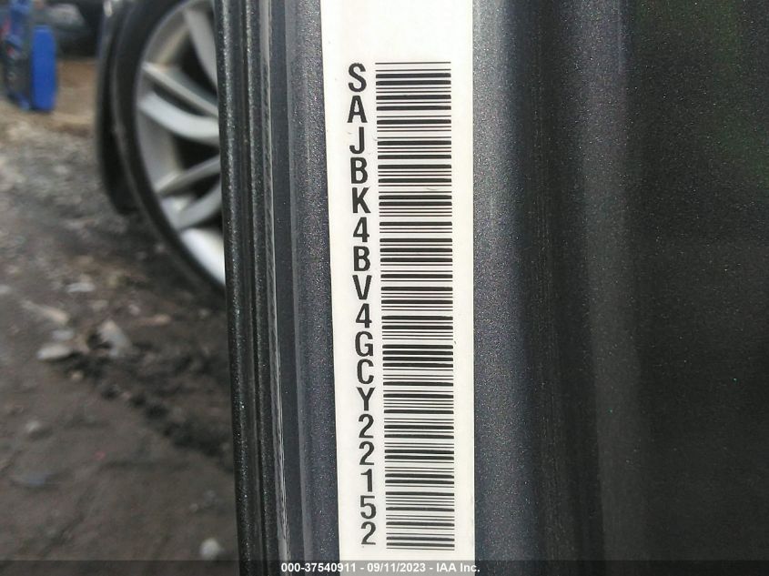 2016 JAGUAR XF 35T PRESTIGE - SAJBK4BV4GCY22152