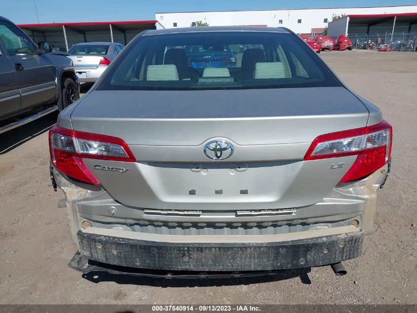 2013 TOYOTA CAMRY L/LE/SE/XLE 4T4BF1FK7DR335147