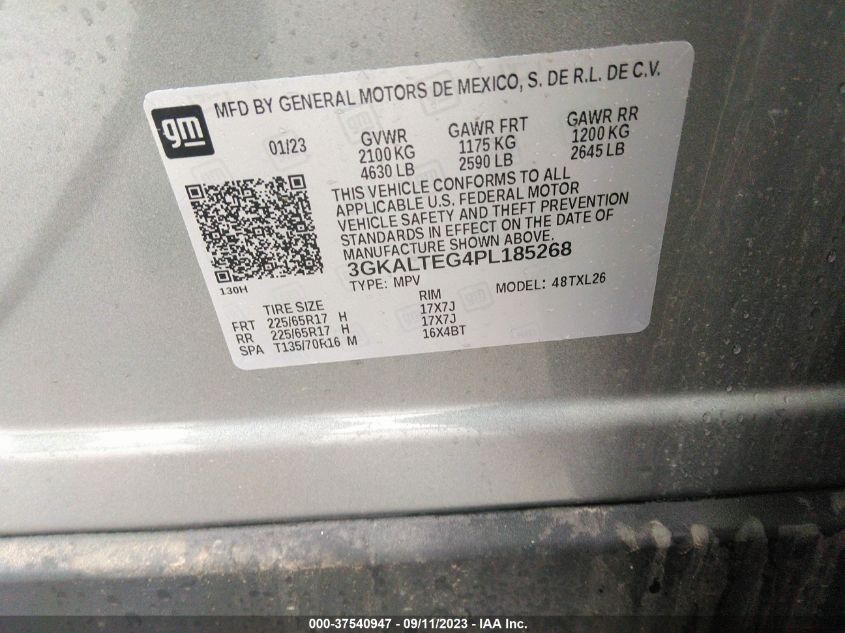 2023 GMC TERRAIN SLE - 3GKALTEG4PL185268
