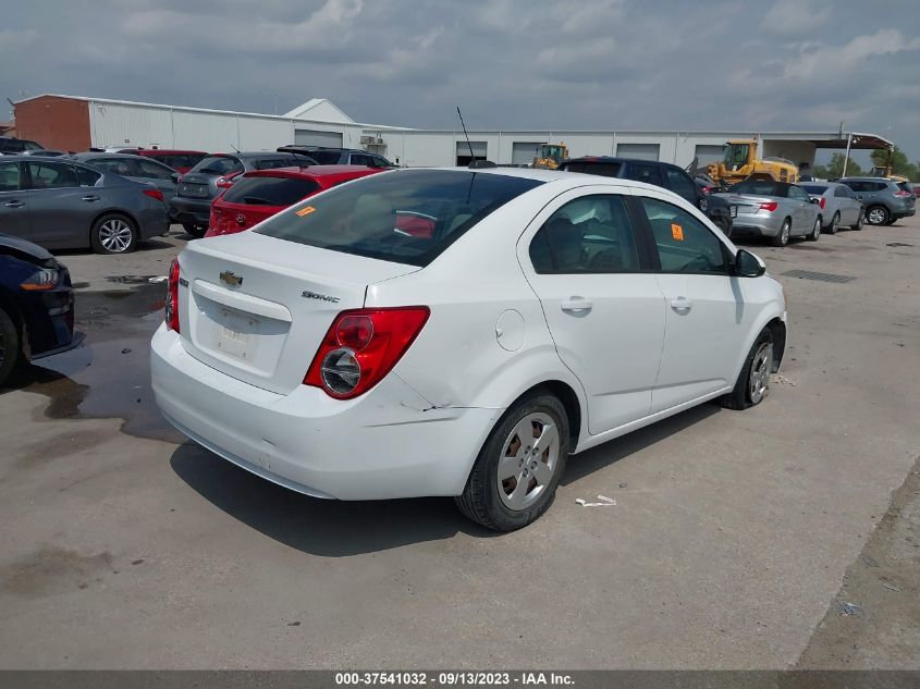 2015 CHEVROLET SONIC LS - 1G1JA5SH4F4178134