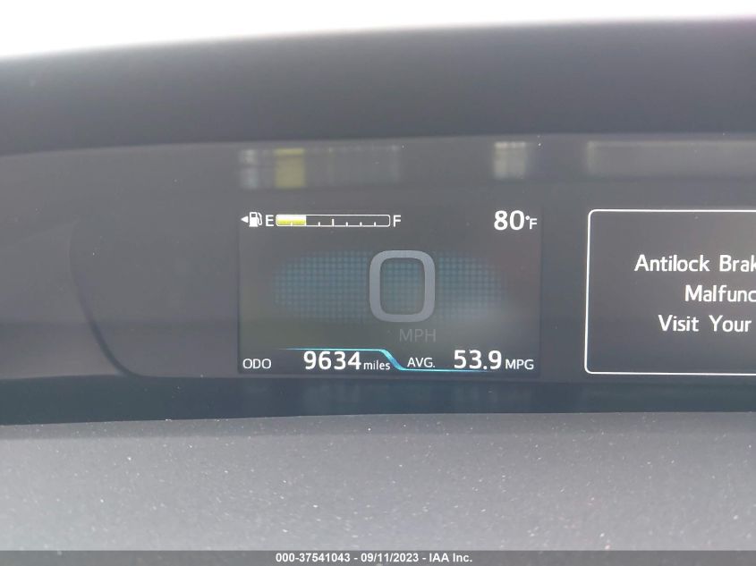 2022 TOYOTA PRIUS L - JTDKAMFUXN3168340