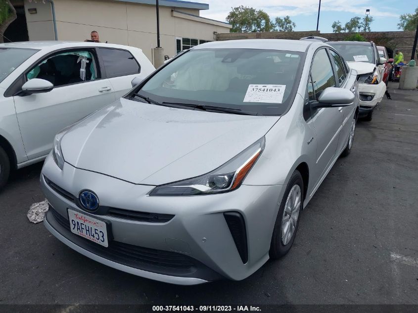 2022 TOYOTA PRIUS L - JTDKAMFUXN3168340