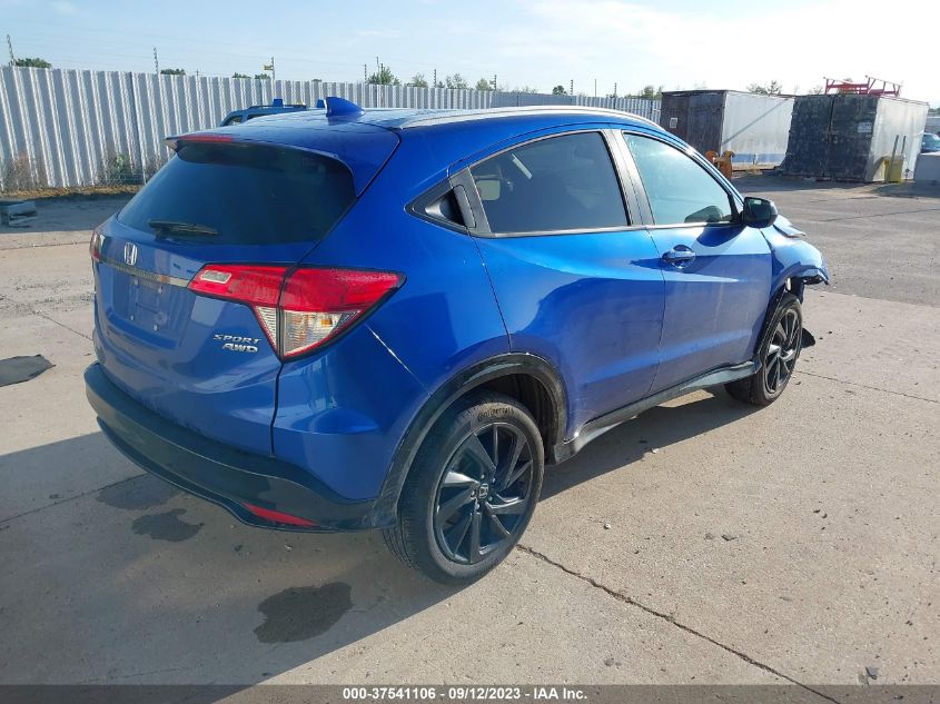 3CZRU6H17NM773624 Honda HR-V SPORT 4