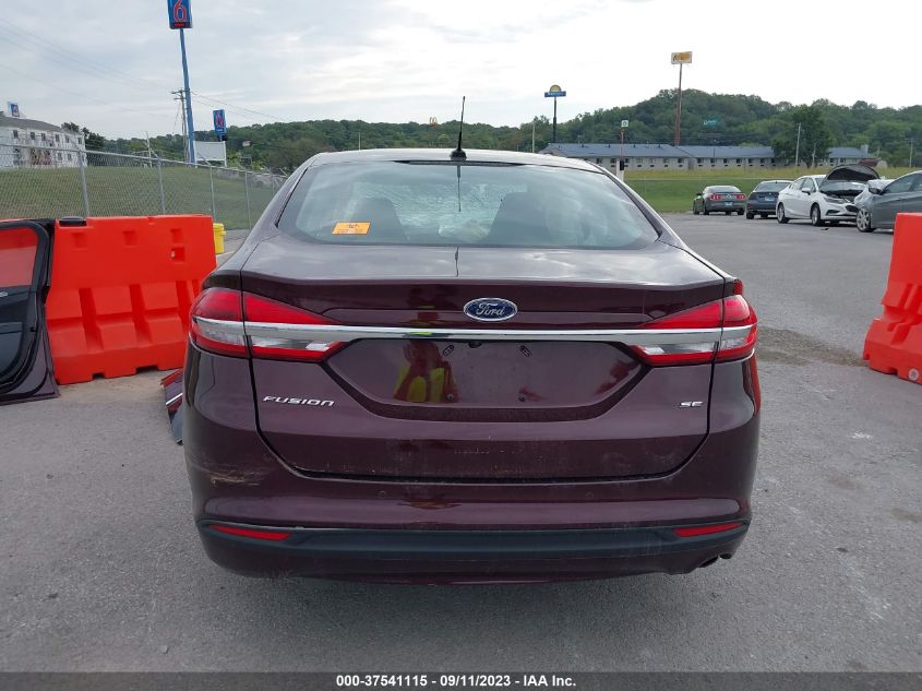 2018 FORD FUSION SE - 3FA6P0H76JR165730