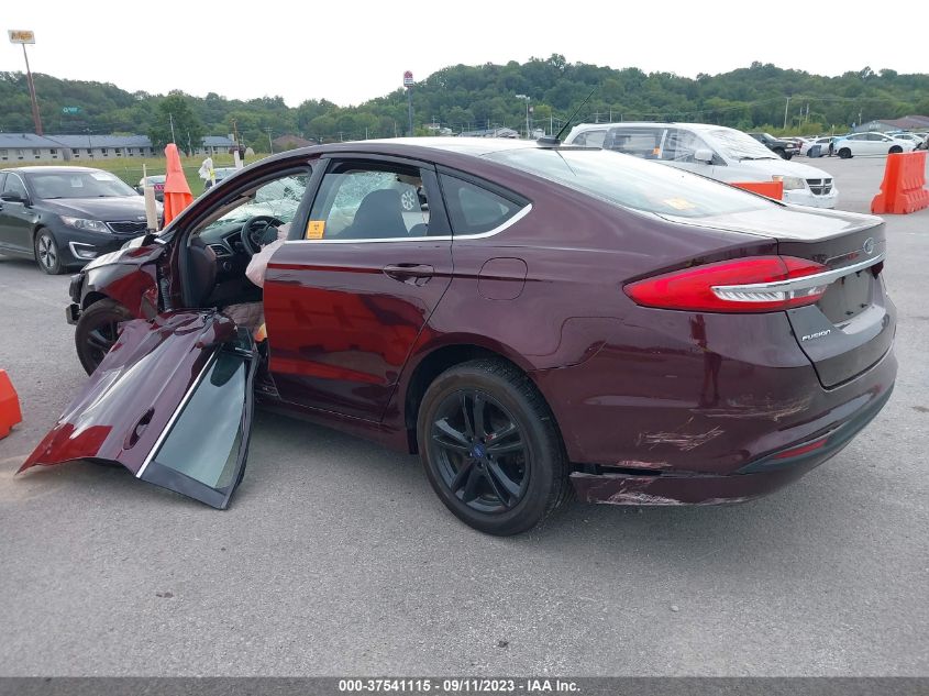 2018 FORD FUSION SE - 3FA6P0H76JR165730