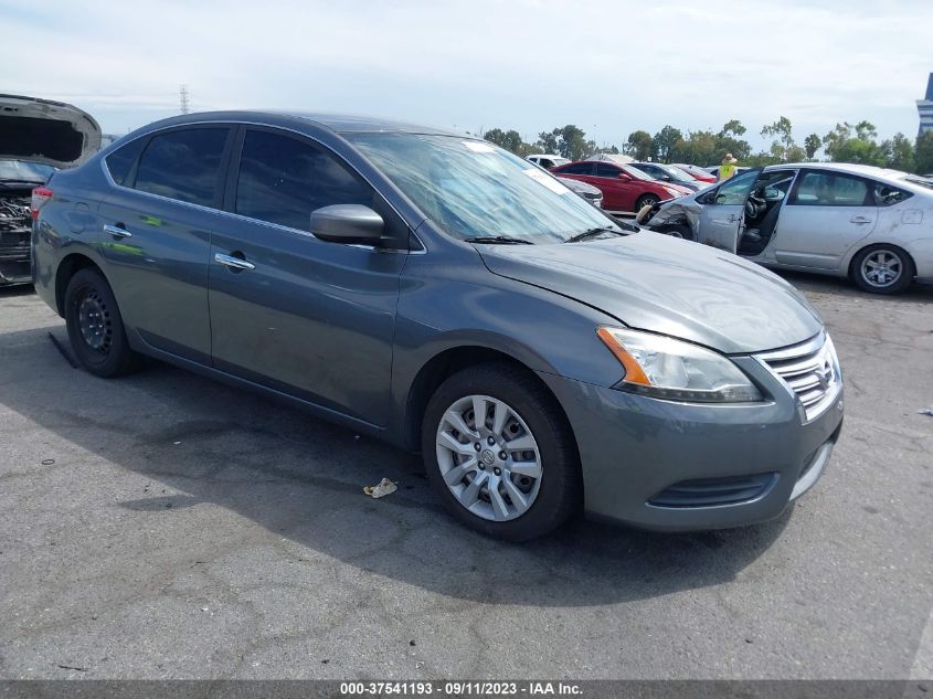 2015 NISSAN SENTRA SR/SL/S/SV/FE  S - 3N1AB7AP3FL637627