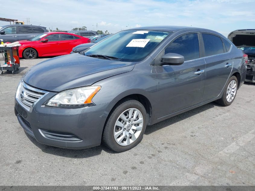 2015 NISSAN SENTRA SR/SL/S/SV/FE  S - 3N1AB7AP3FL637627