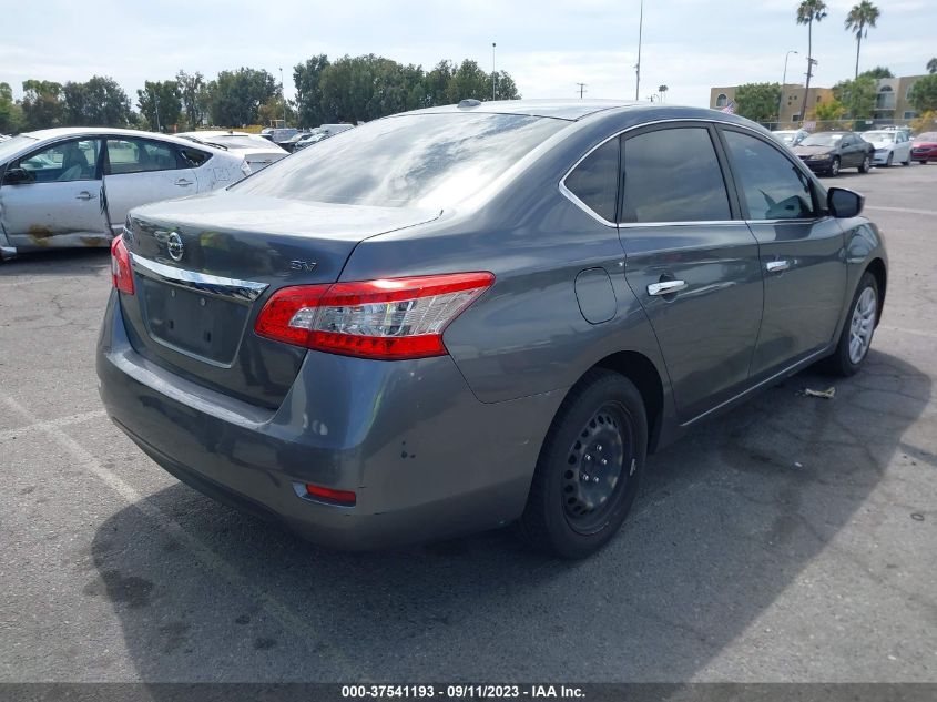 2015 NISSAN SENTRA SR/SL/S/SV/FE  S - 3N1AB7AP3FL637627