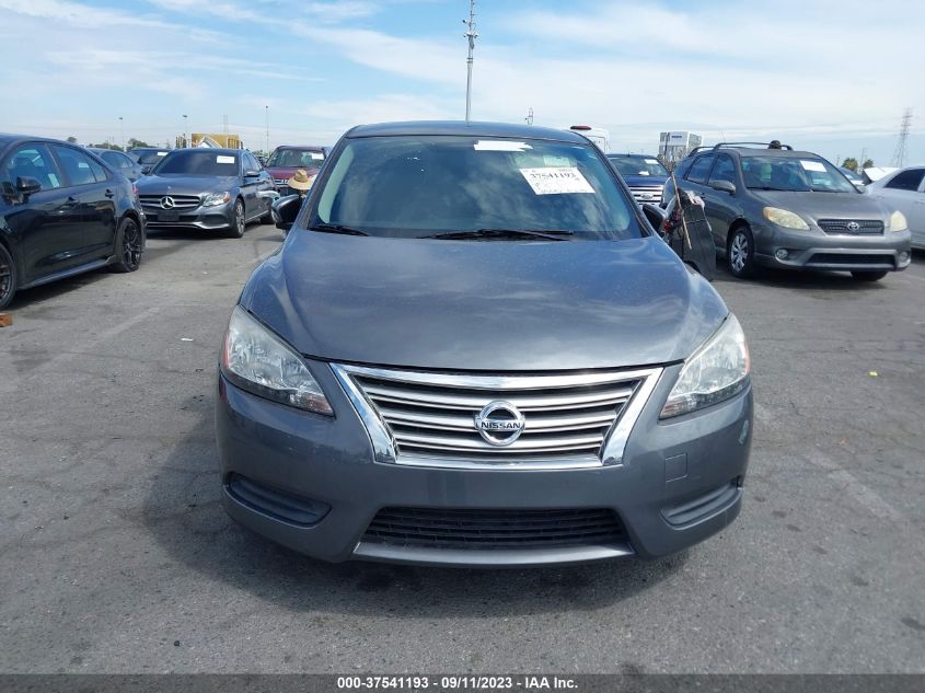 2015 NISSAN SENTRA SR/SL/S/SV/FE  S - 3N1AB7AP3FL637627