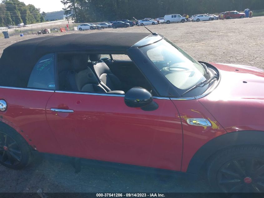 2019 MINI CONVERTIBLE COOPER S WMWWG9C59K3E41628