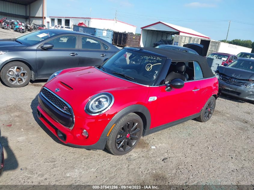 2019 MINI CONVERTIBLE COOPER S WMWWG9C59K3E41628