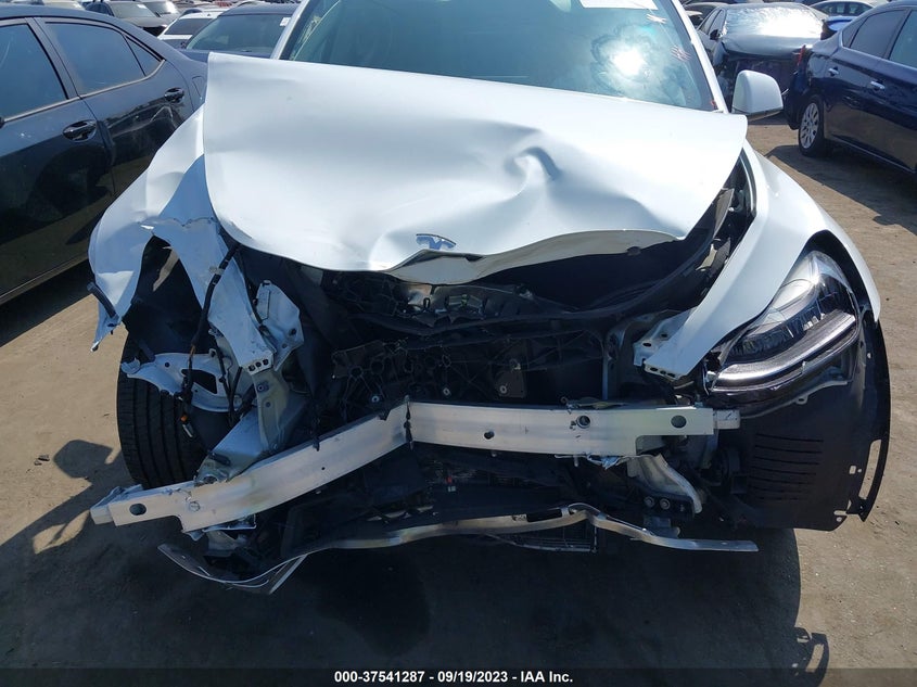 VIN 5YJYGDEE9MF087642 2021 TESLA MODEL Y