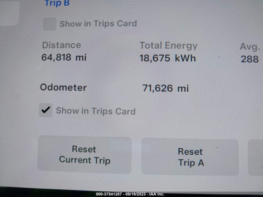 VIN 5YJYGDEE9MF087642 2021 TESLA MODEL Y