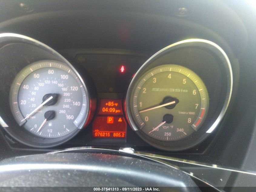 2014 BMW Z4 SDRIVE35IS WBALM1C53EE634103