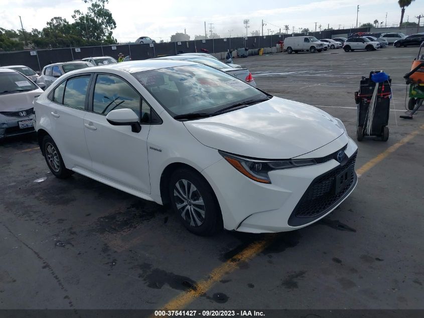 2021 TOYOTA COROLLA HYBRID LE - JTDEAMDE3MJ033719