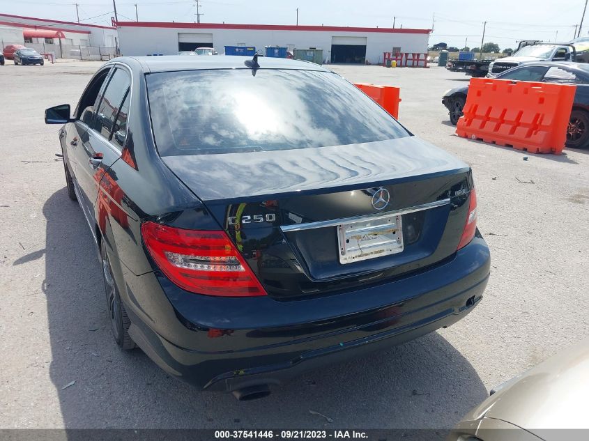 2013 MERCEDES-BENZ C-CLASS C 250 - WDDGF4HB7DA787304