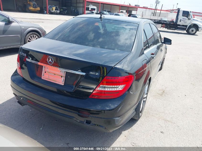 2013 MERCEDES-BENZ C-CLASS C 250 - WDDGF4HB7DA787304