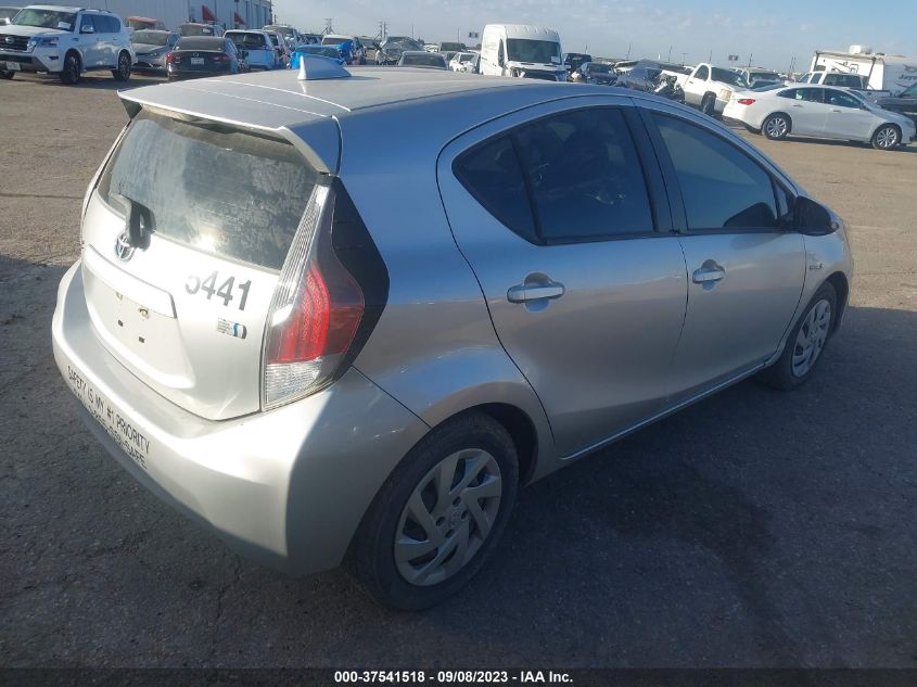 2015 TOYOTA PRIUS C ONE/TWO/THREE/FOUR - JTDKDTB33F1585441