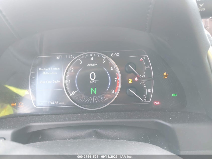 VIN 58ABZ1B11KU036645 2019 LEXUS ES ES 350