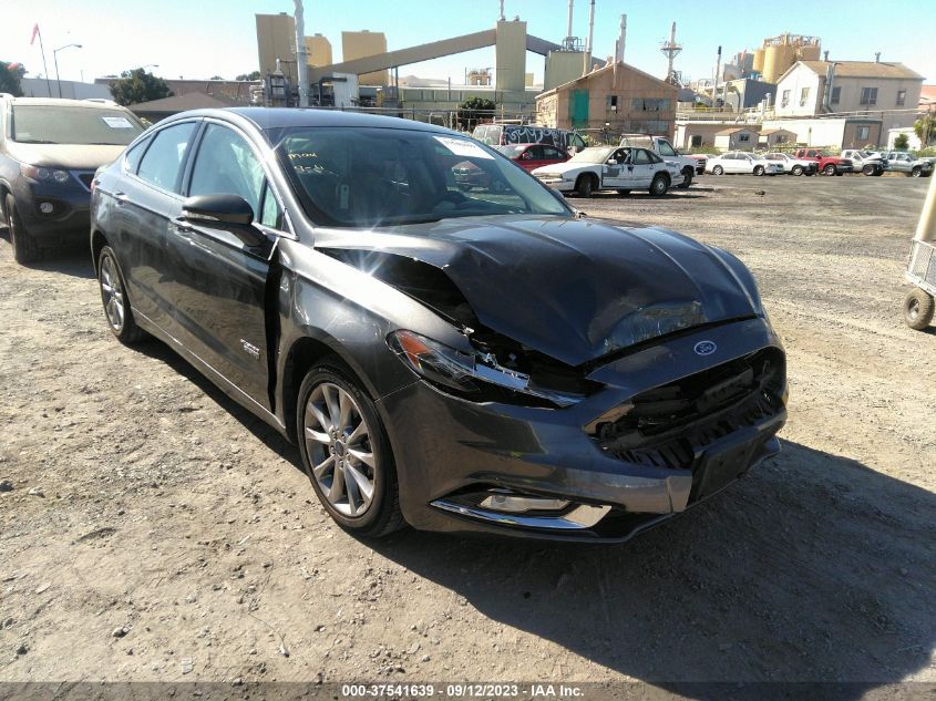 2017 FORD FUSION ENERGI SE - 3FA6P0PU2HR306505