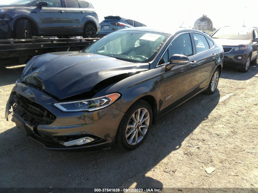 2017 FORD FUSION ENERGI SE - 3FA6P0PU2HR306505