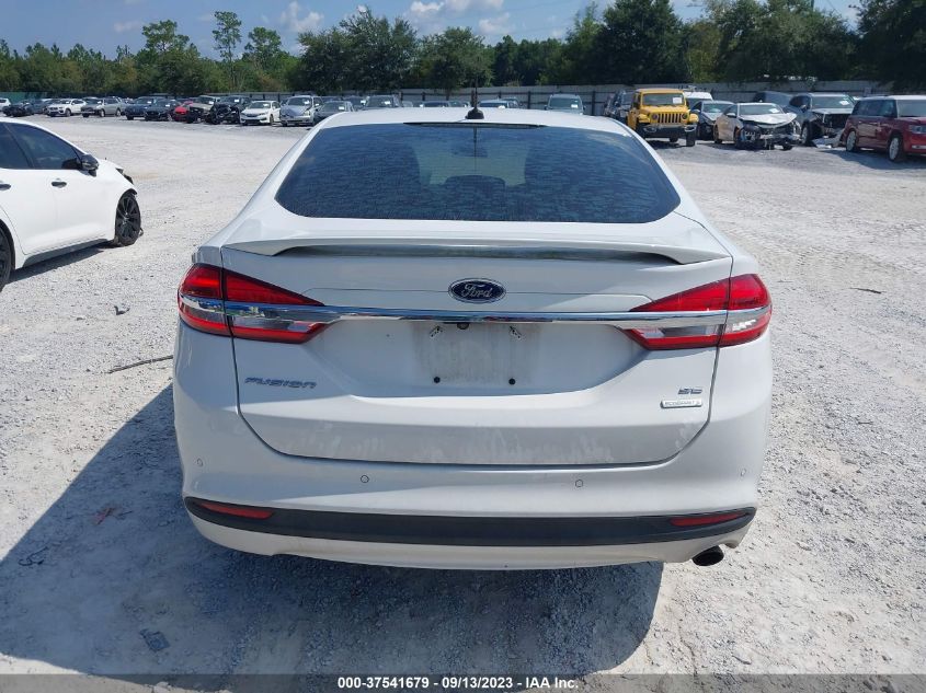 2018 FORD FUSION SE - 3FA6P0HD7JR161370