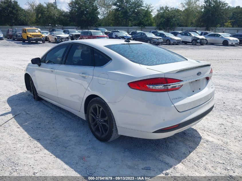 2018 FORD FUSION SE - 3FA6P0HD7JR161370