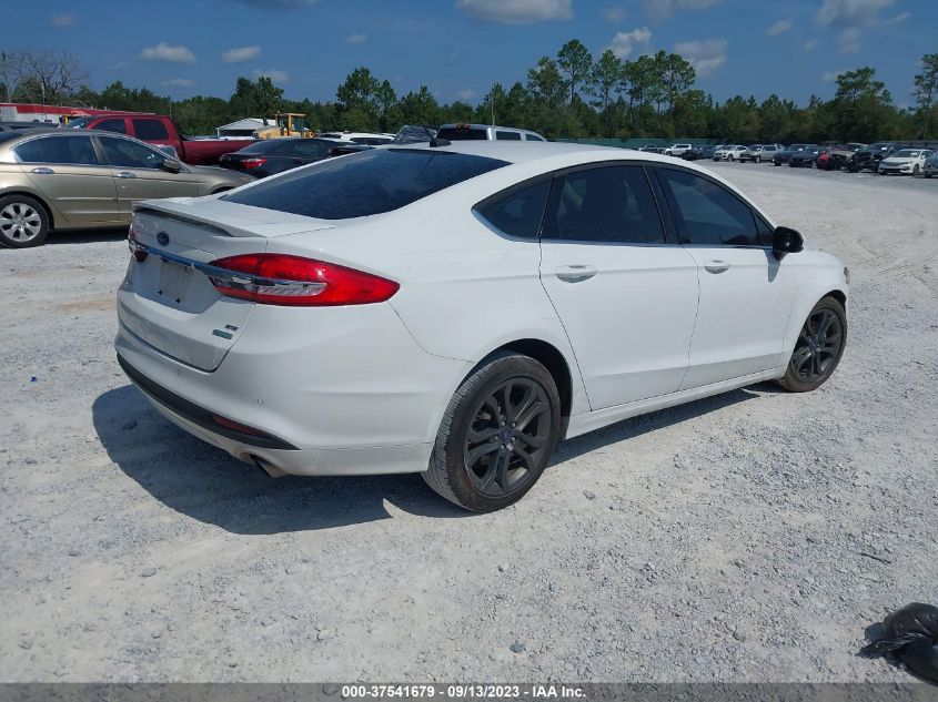 2018 FORD FUSION SE - 3FA6P0HD7JR161370