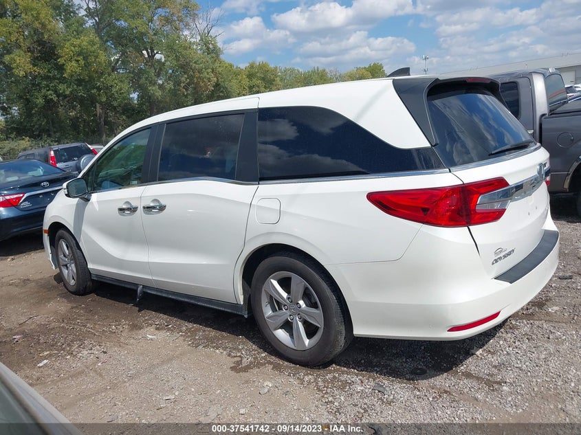 VIN 5FNRL6H76KB074580 2019 HONDA ODYSSEY EX-L