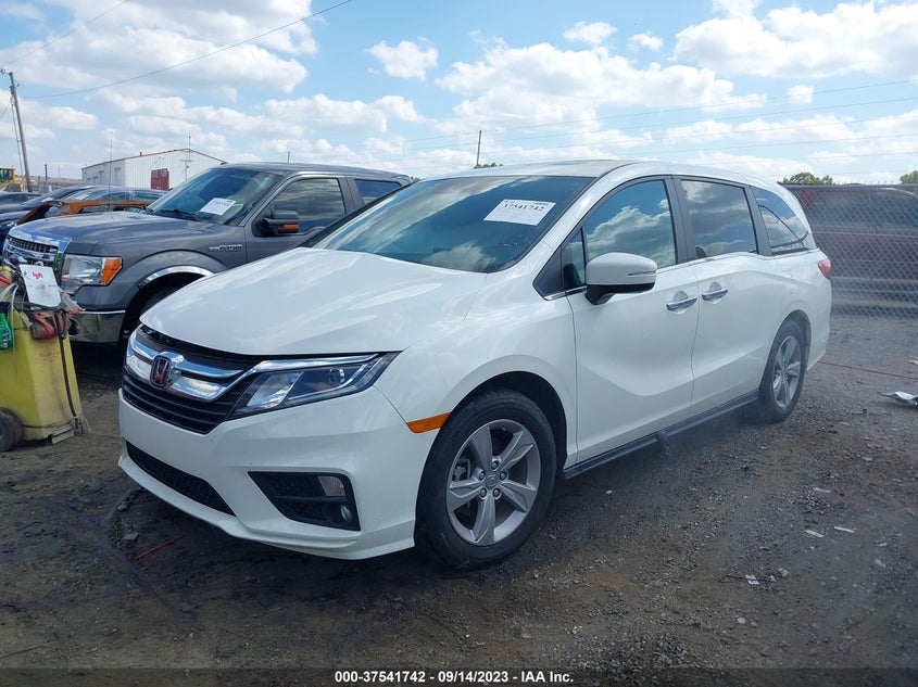 VIN 5FNRL6H76KB074580 2019 HONDA ODYSSEY EX-L