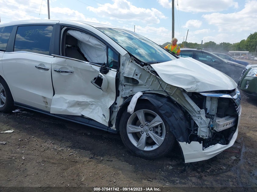 VIN 5FNRL6H76KB074580 2019 HONDA ODYSSEY EX-L