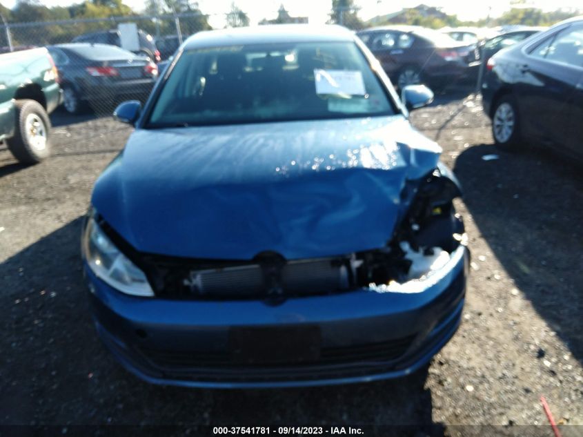 2017 VOLKSWAGEN GOLF S - 3VW217AU5HM056280