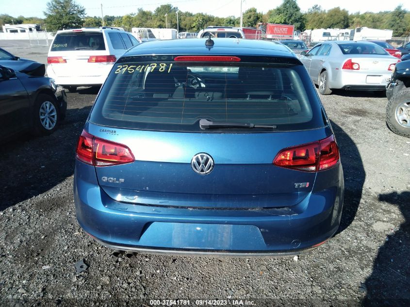 2017 VOLKSWAGEN GOLF S - 3VW217AU5HM056280