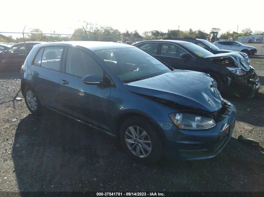 2017 VOLKSWAGEN GOLF S - 3VW217AU5HM056280