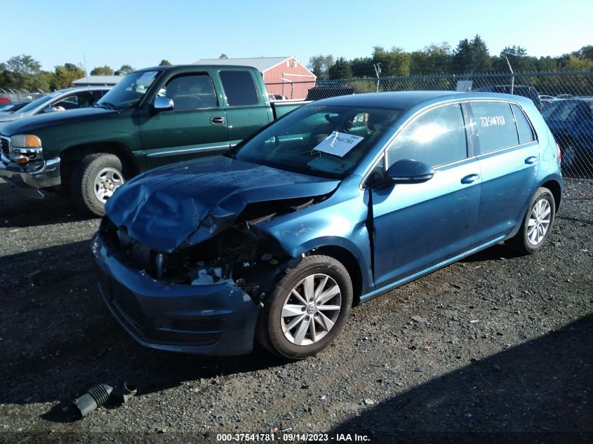 2017 VOLKSWAGEN GOLF S - 3VW217AU5HM056280