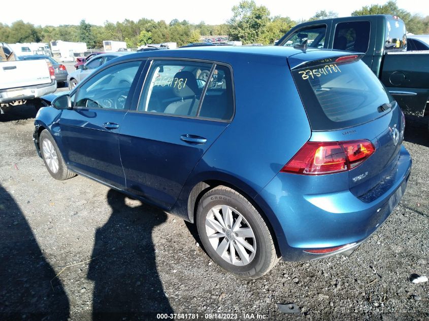 2017 VOLKSWAGEN GOLF S - 3VW217AU5HM056280