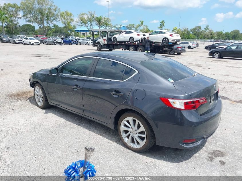 2016 ACURA ILX PREMIUM/TECHNOLOGY - 19UDE2F79GA011152
