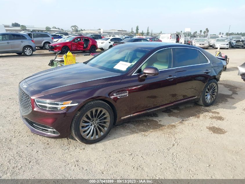 2020 GENESIS G90 3.3T PREMIUM KMTF34PA6LU083262